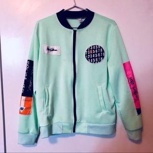 Green Patch Jacket (Vintage Inspired) (Brand New)